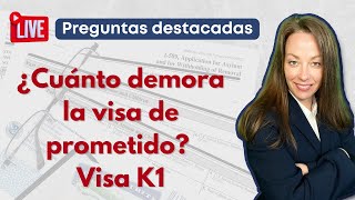 ¿Cuánto demora la visa de prometido Visa K1 [upl. by Worrell]