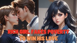 【Love Story】Rich Girl Fakes Poverty to Win His Love [upl. by Katharina]