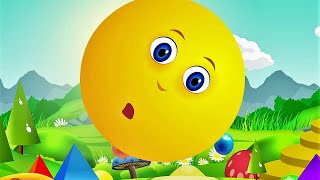 Shapes Song  Nursery Rhymes [upl. by Baoj252]