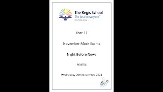 NBN BTEC PE Nov 2024 [upl. by Ankeny705]