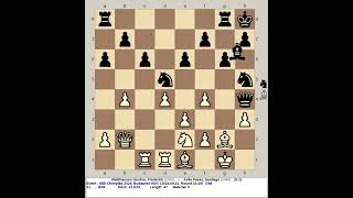 Waldhausen Gordon Frederick vs Avila Pavas Santiago  45th Chess Olympiad 2024 Budapest Hungary [upl. by Assiral]