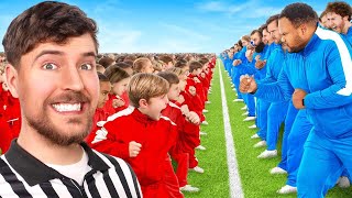 100 Kids Vs 100 Adults For 500000 [upl. by Raddy]