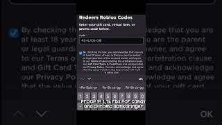 How to Redeem free Robux codes [upl. by Tandie]