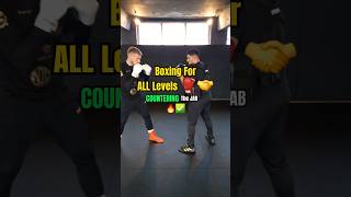 COUNTERING The JAB 🔥🥊 counter jab boxing padwork tips shorts boxeo combo boxingtutorial [upl. by Ruzich]