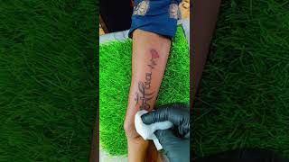 Tattoo design 🌹🌹🌹♥️♥️♥️youtubeshorts tatto tattooideas tattoodesigns art tattookalakar viral [upl. by Sidnala]