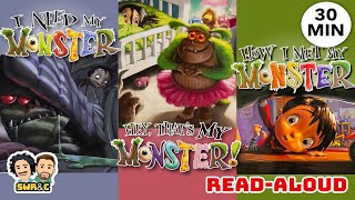 📚🧌 3 MY MONSTER BOOKS  30min ReadAloud [upl. by Basilius366]