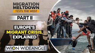 Europes migration crisis How is EU responding  WION Wideangle [upl. by Crissie]