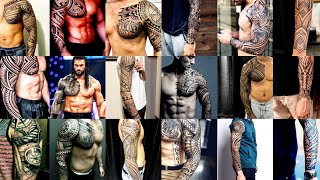 full hand tribal tattoo designs। Full body Tattoo Designs। Roman Reigns Tattoo Designs [upl. by Jobina]