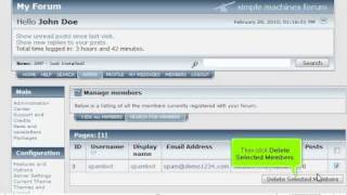 How to manage members in SMF  SMF Tutorials [upl. by Anileh]