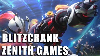 Blitzcrank Zenith Games  Spotlight COMPLETO [upl. by Rednasxela527]