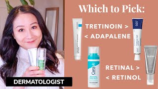 How to Pick the Right Retinoid for You  Dermatologist Guide [upl. by Naggem255]