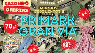 ¡Cazando Ofertas  Primark Gran Vía Madrid  Increíbles precios [upl. by Eeneg]