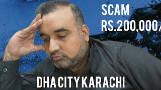 DHA CITY Karachi  Scam by allottee [upl. by Trini405]