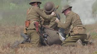 WW1 Trench Raid Reenactment  Orange MA Full Video [upl. by Naivart]