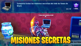 COMPLETA TODAS LAS MISIONES SECRETAS DEL CLUB DE FANES DE STARK [upl. by Nikos433]