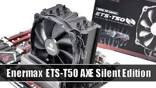 Enermax ETS T50 AXE Silent Edition Test  Extrem Leise und Preiswert [upl. by Nuavahs]