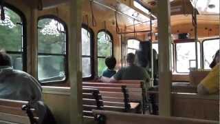 Fun Time Trolley ride to Gatlinburg Welcome Center [upl. by Lian]