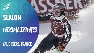 Braathen takes centre stage in Slalom race  Val dIsère  FIS Alpine [upl. by Gadmon892]