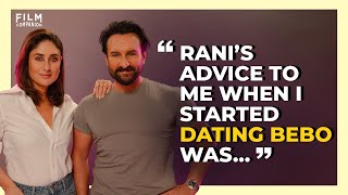 Saif Ali Khan And Kareena Kapoor On Rani Mukherjis Advice To Them  Film Companion Express [upl. by Nnayram]