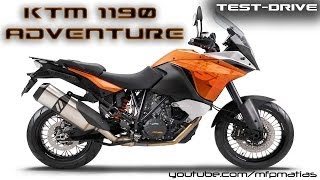 KTM 1190 ADVENTURE  Testdrive RAW [upl. by Ayim]