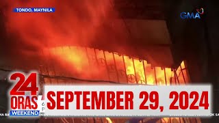 24 Oras Weekend Express SEPTEMBER 29 2024 HD [upl. by Avie964]