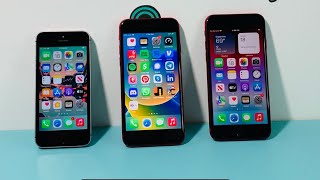 Battle of the iPhone SE 1st Gen vs 2nd Gen vs 3rd Gen [upl. by Sayles]