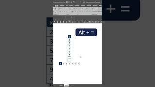 2 secondes pour faire une somme sur Excel  raccourci magique propagation excel epars [upl. by Uhayile]