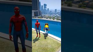 Venom Kill😭 Spiderman Family🤬shorts gta5 [upl. by Goodyear933]