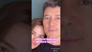 Rodrigo Faro celebra novo tratamento da esposa após tumor [upl. by Acimahs]