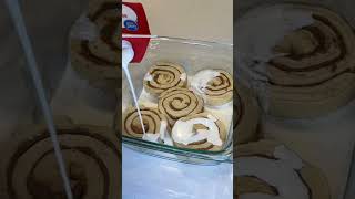 Peach Cobbler Cinnabon cinnabun fypviralシ desserts food [upl. by Nyrmac]