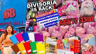 Murang School Supplies at Bags sa Divisoria Saan toTour amp Price Update Legit😱2023 [upl. by Pope]