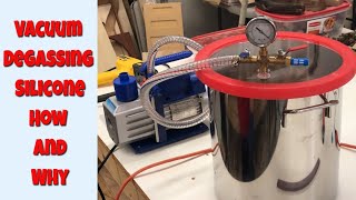 Vacuum Degassing Silicone and Why you should do it [upl. by Yddet]