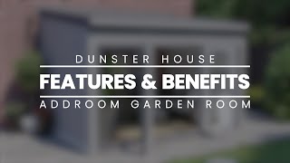 Addroom Garden Room Feature and Benefits  Dunster House [upl. by Simeon]