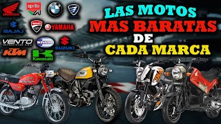 LAS MOTOS MAS BARATAS DE MEXICO EN 2023  TODAS MAS MARCAS [upl. by Eirolav]