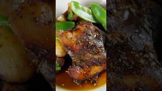 Slow Cooker Honey Garlic Chicken crockpot recipe slowcooker [upl. by Amsirp]