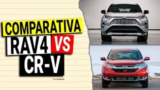 Comparativa TOYOTA RAV4 VS HONDA CRV [upl. by Lowrance741]