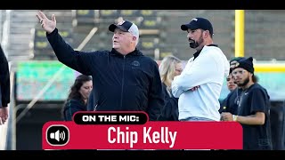 Ohio States Chip Kelly on offensive issues against Oregon [upl. by Halsy997]