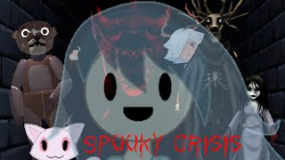 Spooky Crisis  Bot Crisis but BFs in Spookys Mansion FNF Cover [upl. by Newbill]