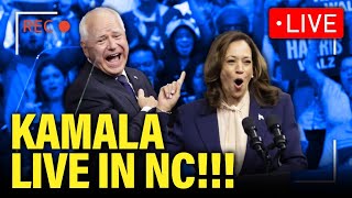 LIVE Kamala Harris MAJOR ANNOUNCEMENT at North Carolina Rally [upl. by Docia]