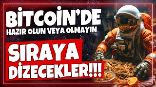 BİTCOİNDE SIRAYA DİZECEKLER HAZIR OLUN GÜNCEL ALTCOİN ANALİZİ BTC SON DURUM [upl. by Adyaj]