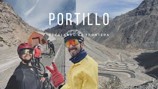 Escalando la Frontera en Bici Paso los Libertadores Chile a Argentina [upl. by Haon218]