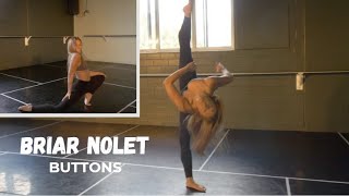 Briar Nolet  Buttons Mitchell Jacksons choreography [upl. by Anividul]