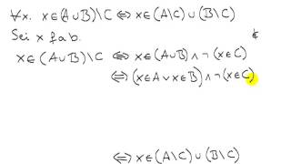 Beweis einer Mengengleichheit [upl. by Dav]