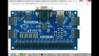 BASYS3 7 seg multiplexing Pt 2 [upl. by Natalie]