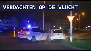 Politie  Achtervolging gestolen auto  Diefstal met geweld [upl. by Yednil]