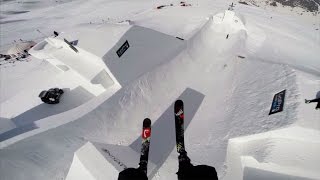 GoPro Huge Double Backflip Gap with Jesper Tjäder [upl. by Antonella315]