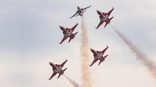 Patrouille Suisse aerobatic team  Radom Airshow 2023 [upl. by Everett874]