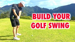 Build The Perfect Golf Swing  Simple Golf Drill [upl. by Jemine418]