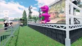 Barneys Sing Along Show The First 10 Minutes  Barney amp Friends ROBLOX [upl. by Amitarp]