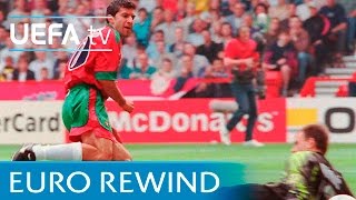 Portugal v Croatia EURO 96 highlights [upl. by Merrel645]